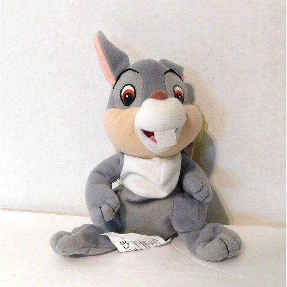 Disney Store Thumper Mini Bean Bag Plush Bunny 6 Inch Original Tag Bambi - Picture 1 of 5